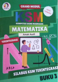 Image of GRAND MODUL KSM MATEMATIKA SILABUS KSM TERINTEGRASI BUKU 3