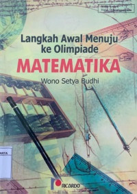 Image of Langkah Awal Menuju Olimpiade Matematika