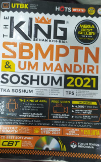 Image of THE KING BEDAH KISI-KISI SBMPTN UM MANDIRI SOSHUM 2021